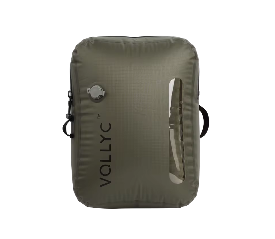 Lambe FLEXTAIL X VOLLYC EZYPACK - 18-55L Vacuum Storage Bag, Reusable Clothing Storage Bag, Travel Compression Backpack Luggage Bag