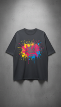 Artist Magenta Graffiti Drop Tee